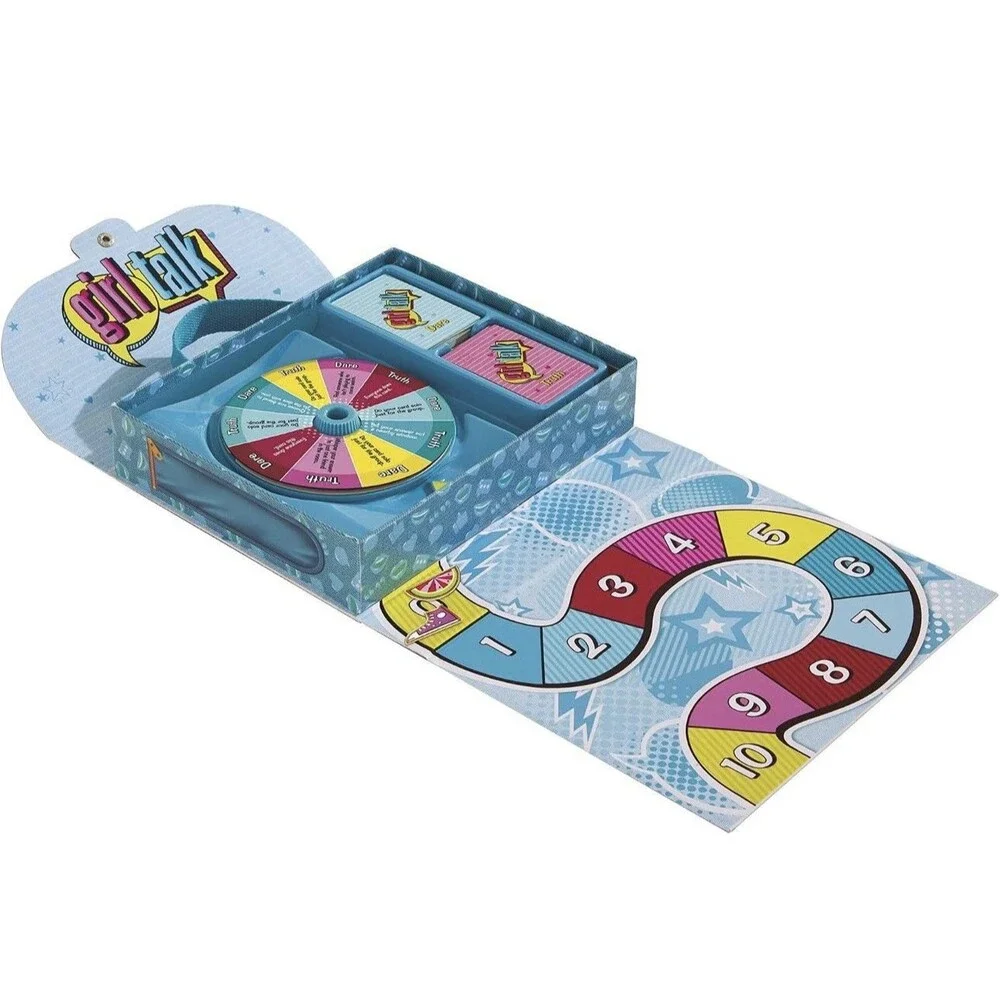 Girl Talk Truth or Dare Board Game Updated Edition for Kids and Teens 2-10 Pl...